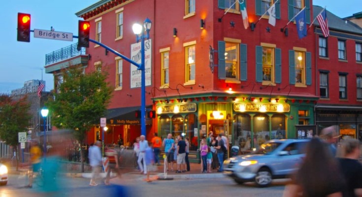 Bridge Street in downtown Phoenixville