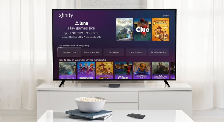 Amazon Luna cloud gaming now available on Xfinity entertainment devices