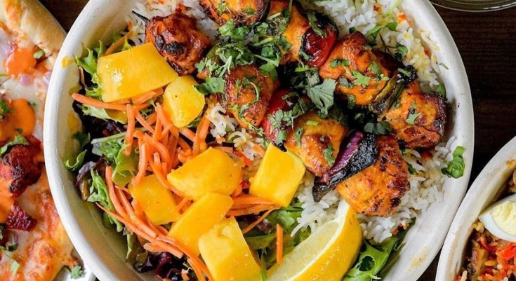 Indian Kabobs at Tikka Shack