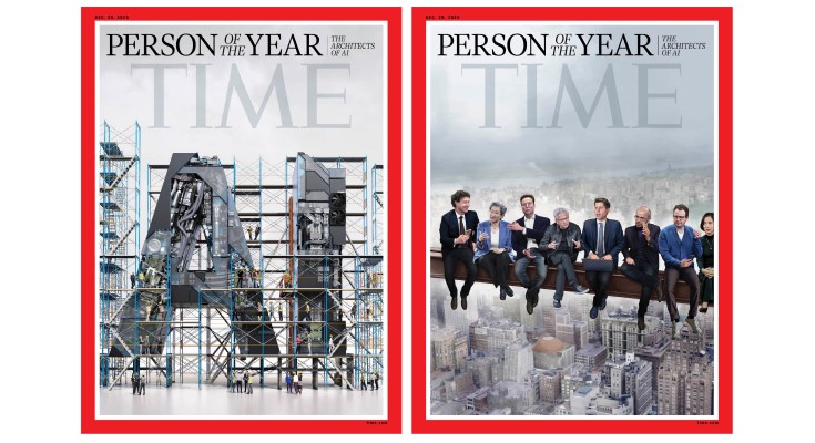 The 2025 TIME Person of the Year covers