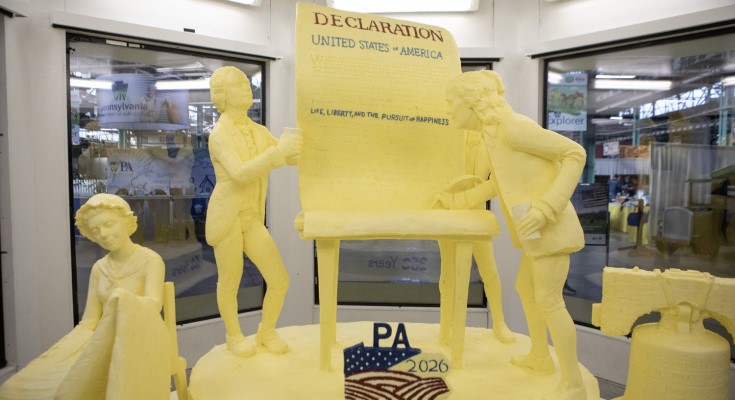 2026 Farm Show Butter Sculpture