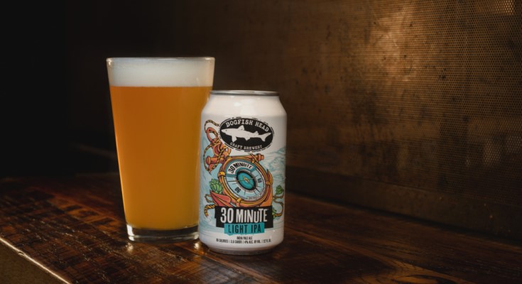 Dogfish Head's 30 Minute Light IPA