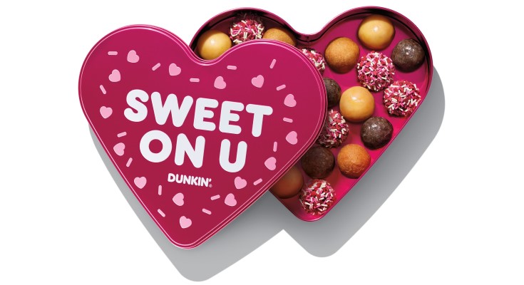 Dunkin' Sweet on You Open MUNCHKINS Tin