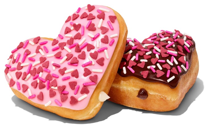 Dunkin' Valentine's Day Donuts