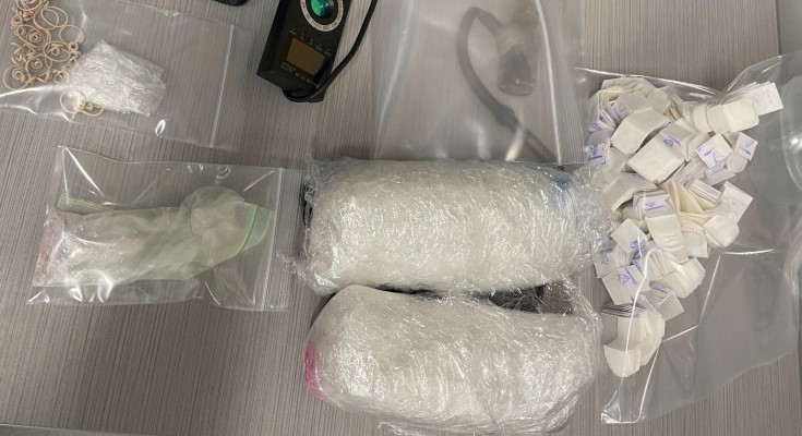 Evidence - crystal methamphetamine