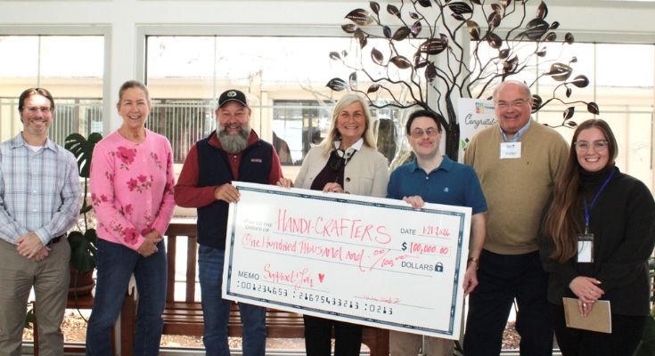 Handi-Crafters donation event