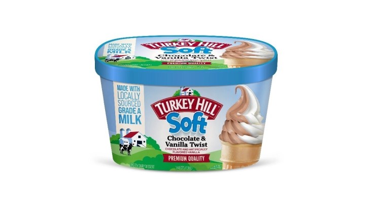Turkey Hill Soft Vanilla & Chocolate Twist