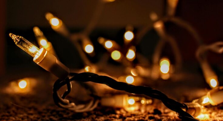 Christmas lights