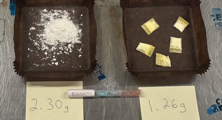 Suspected cocaine