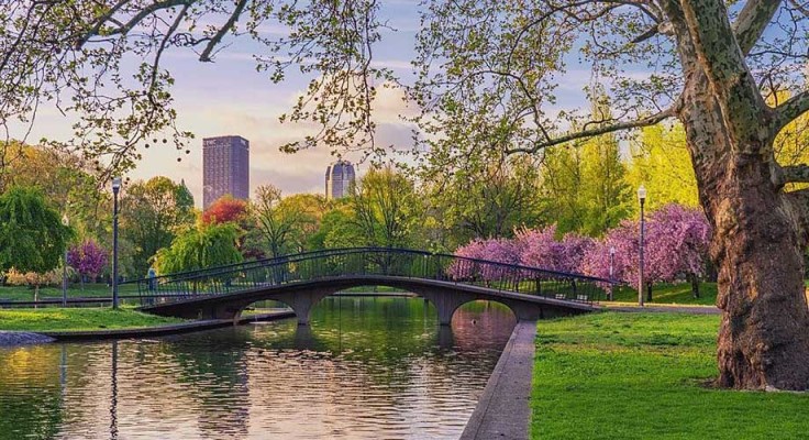 Lake Elizabeth, Allegheny Commons Park in Pittsburgh