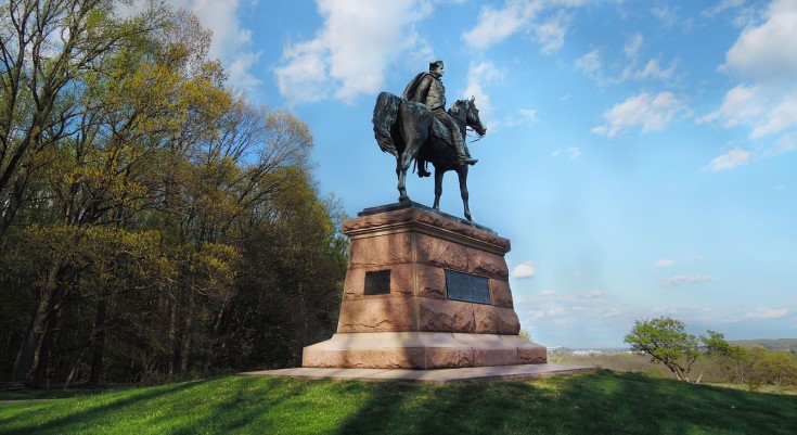 Monument dedicated to Brigadier General Anthony Wayne