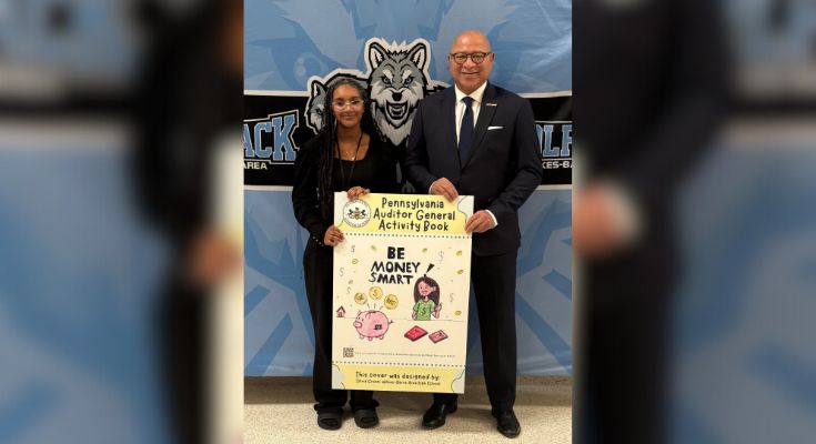 Olivia Green, winner of Be Money $mart student art competition
