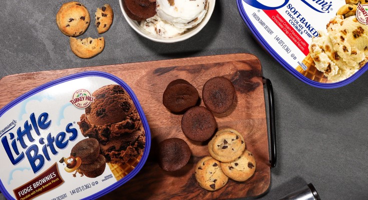 Turkey Hill and Entenmann’s serve up a sweet collaboration with two new ice cream flavors inspired by beloved baked goods.