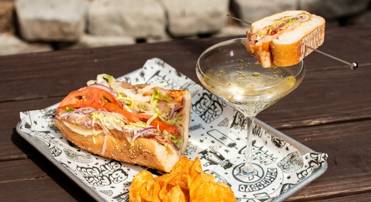 Liberty Kitchen, hoagie martini