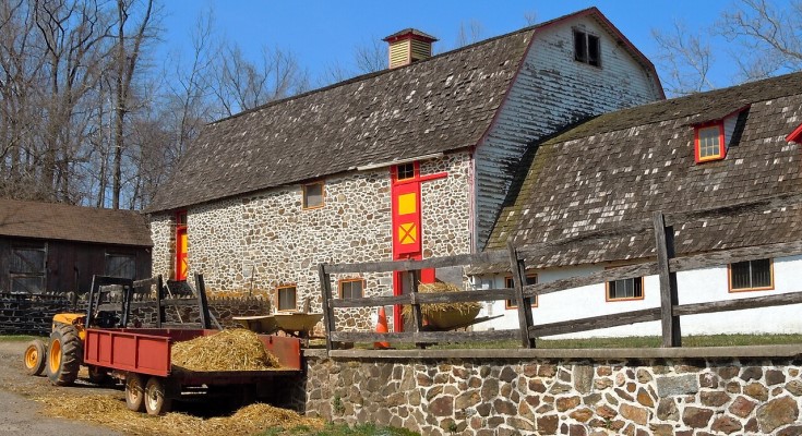 Derbydown Homestead in West Bradford Township