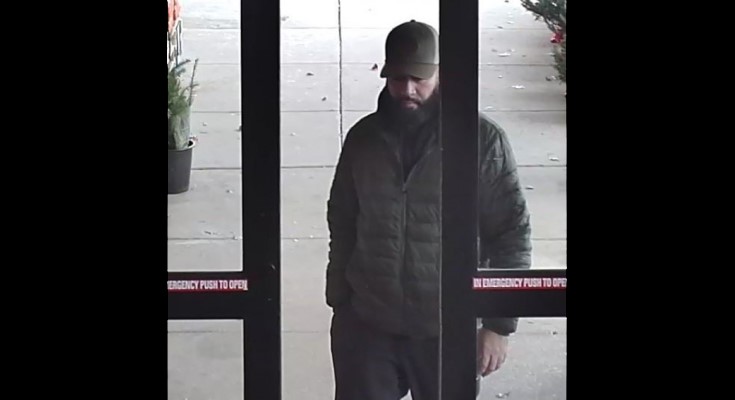Giant theft suspect
