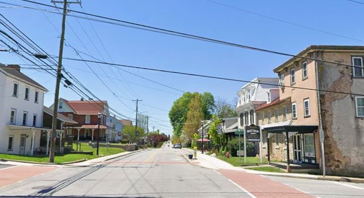 Intersection of Main Street (Rt. 23) and Chestnut Street (Rt. 82)