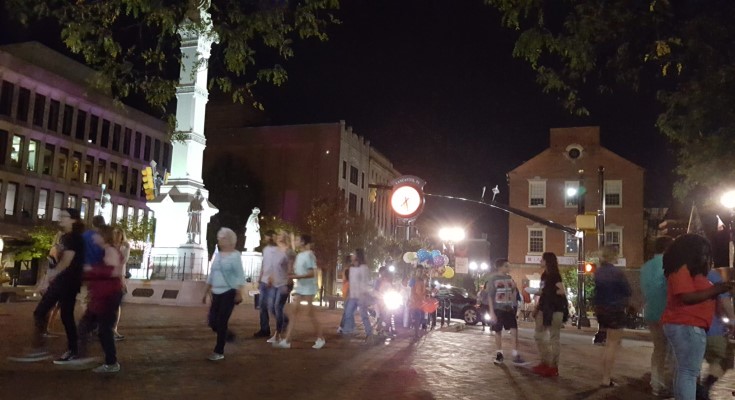 Penn Square in Lancaster City