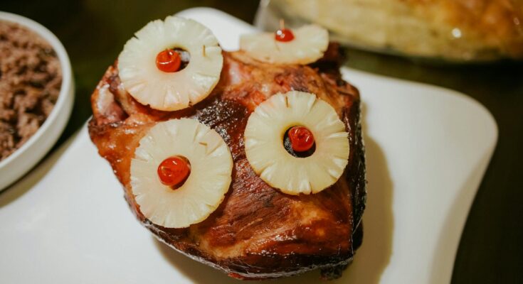Baked ham