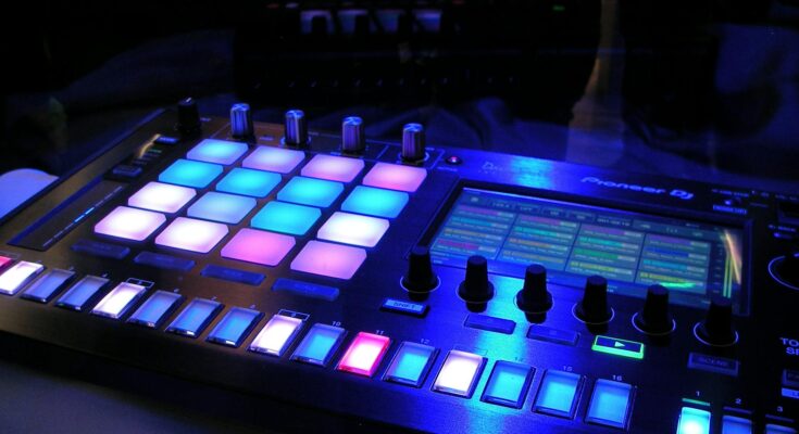Lighted DJ Board