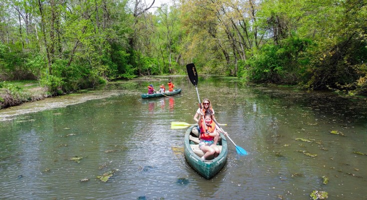 Earth Day - Canoes