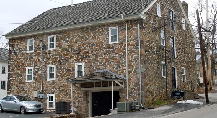 Kimberton Post Office building in Kimberton Village Historic District, on the NRHP