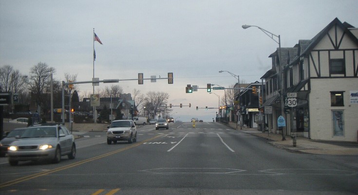 Lancaster Avenue in Paoli
