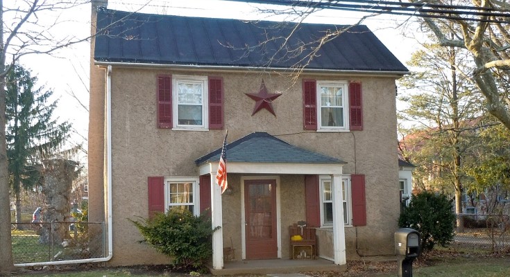Pottstown Landing Historic District in the South Pottstown CDP
