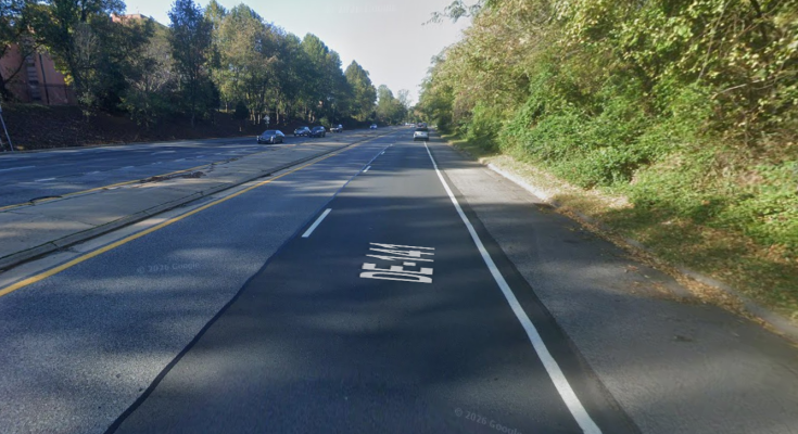 Powder Mill Road near Alapocas Drive