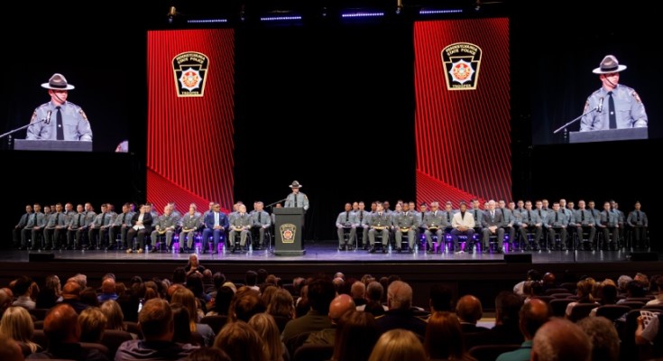 PSP cadet graduation