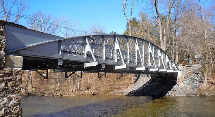 Hares Hill Road Bridge over French Creek