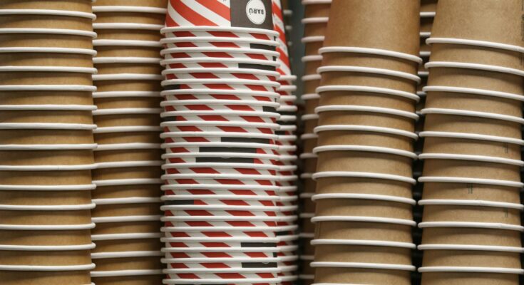 disposable cup lot