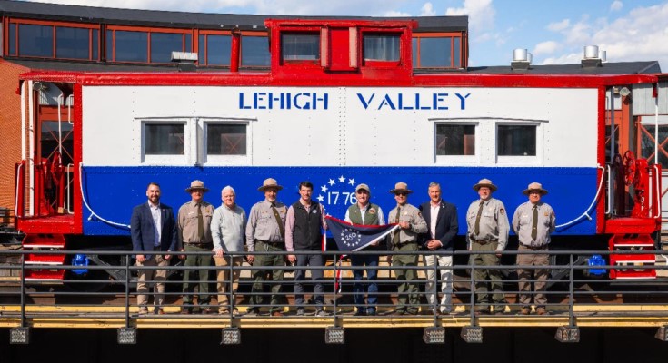 Secretary Burgum at Steamtown National Historic Site