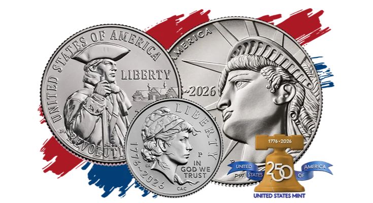Semiquincentennial Coins and Medals