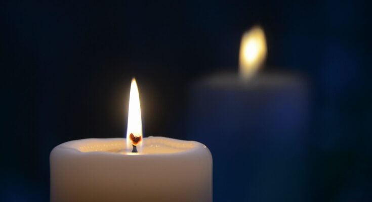 close up shot of lighted candles