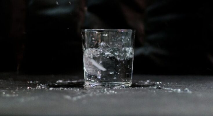 glass of water