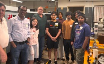 BLAST Robotics Team Visits Delaware County Community College