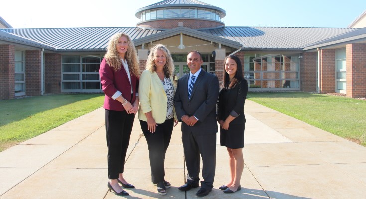 Dr. Kim Hall, Kelly Vaughn, Mark DeEmilio, and Dr. Amanda Cahill