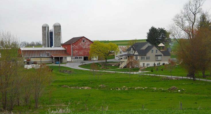 Farm in the southern part of West Sadsbury