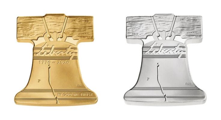 Freedom Ringing – Liberty Bell Gold Coins and Silver Medal