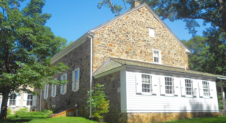 Willistown Friends Meeting House. Meeting founded in 1753
