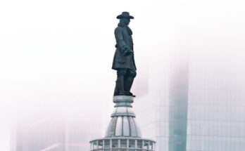tower of a city hall in philadelphia