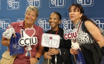 CCIU Staff Celebrating