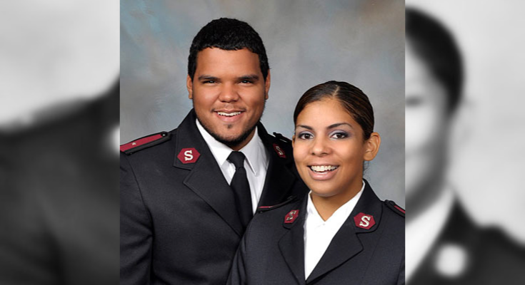 Captains Emmanuel and Shareena Echavarria