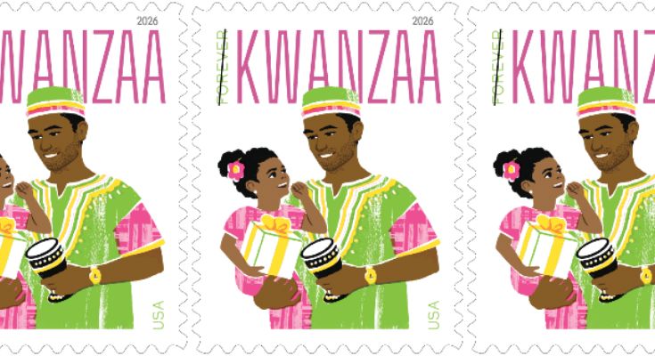 Kwanzaa 2026 stamp