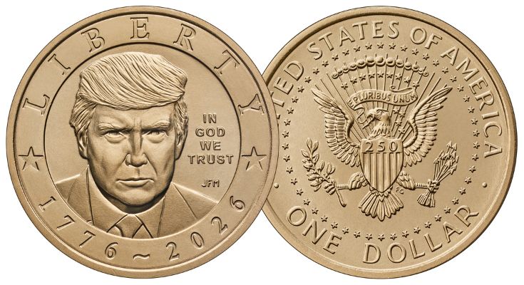 President Donald J. Trump $1 Coin