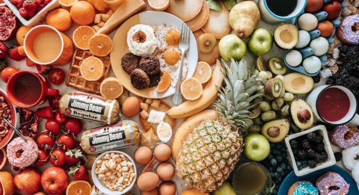 assorted foods