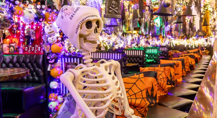 Halloween pop-up at Craftsman Row Saloon