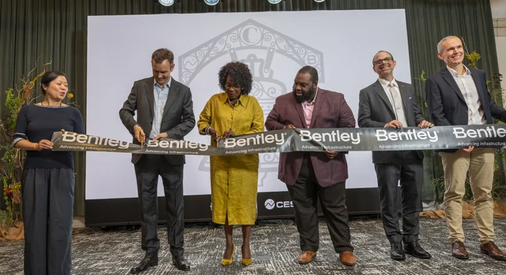 Bentley Systems ribbon cutting