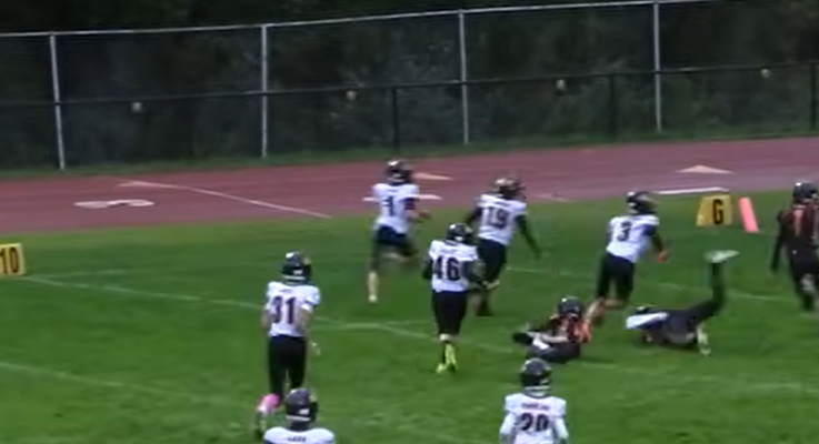 Devine 18-yd TD
